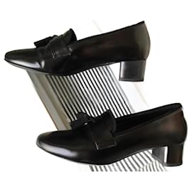 Vicini Tapee Ballerinas aus Leder Schwarz