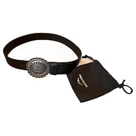 Zadig & Voltaire Gürtel aus Leder Schwarz