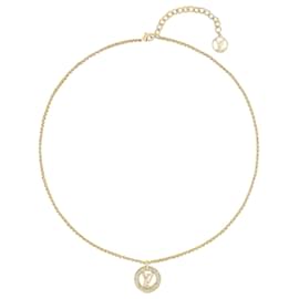 Collana Louis Vuitton Louis By Night Oro Metallo