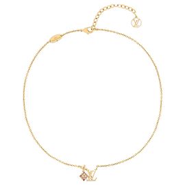 Collana Louis Vuitton LouLougram Oro Metallo