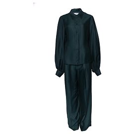 Bottega Veneta, pigiama verde