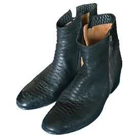 Stivaletti Oriane Atelier Voisin in pelle nera