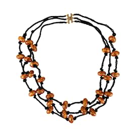 Collezione Privée Collana a strati in corda e perline - Autre Marque