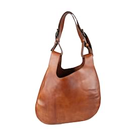 Borsa hobo Fay in pelle marrone