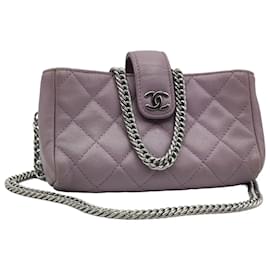 Chanel Wallet on Chain Timeless quilted fuschia pink