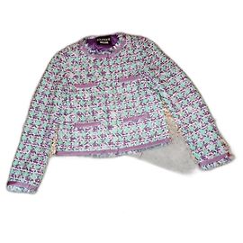 Moschino Wool Blazer Multi Color