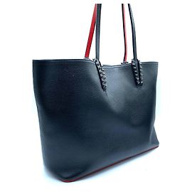 Scarpe bowling Cavata Christian Louboutin in pelle nera