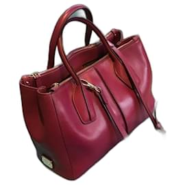 Borsa a mano Tod's Holly in pelle rosso scuro