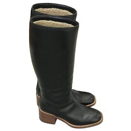 Botas GUCCI T.EU 38.5 Cuero