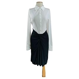 Vestido Staud Negro y Blanco