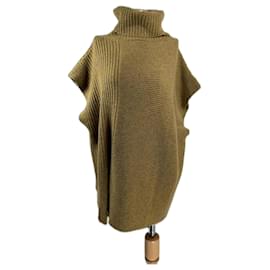 Hawico Oversize Cashmere Sweater Green - Autre Marque