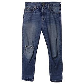 Vaqueros boyfriend desgastados en denim azul de Polo Ralph Lauren