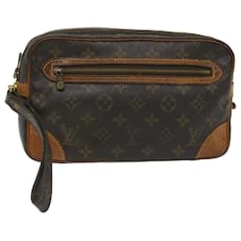 Pochette LOUIS VUITTON con monogramma Marly Dragonne GM M51825 LV Auth em5083