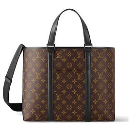 Louis Vuitton Tote Week-end PM Macassar