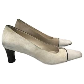 CHANEL Talons T.EU 36.5 Suède - Chanel
