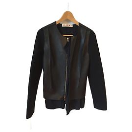 MARNI Chaquetas T.International XS Cuero