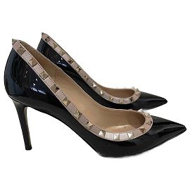 VALENTINO GARAVANI Tacchi T.EU 38.5 Pelle verniciata
