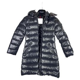 Moncler Schwarze Mädchenjacke 8 Jahre