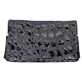 Pochette Givenchy in vernice nera