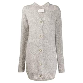 Grauer Woll-Cardigan von Maison Martin Margiela