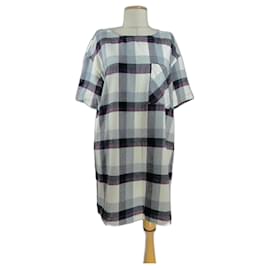 Woolrich Kleid aus Wolle und Baumwolle Tartan