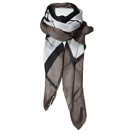Autre Marque De novembro, lenço estampado em dip dye gráfico