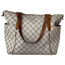 Bolsa Louis Vuitton Totally PM Damier Azur tela