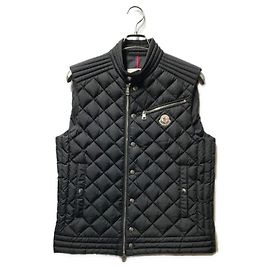 Moncler BROME Gilet Quilted Down Vest Black