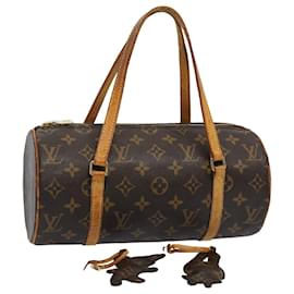Monogramma LOUIS VUITTON Comme Des Garons Papillon 26 Borsa a mano M40266 auth 52783
