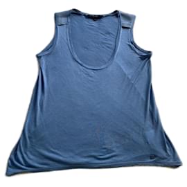Gucci Jeans Top aus blauer Baumwolle