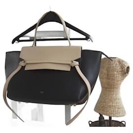 Borsa Céline Belt in pelle nera