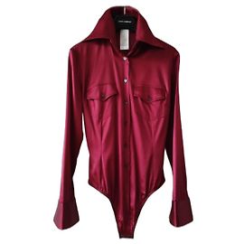 Dolce & Gabbana DOLCE&GABBANA BODY A CAMICIA MANICA LUNGA IN SETA