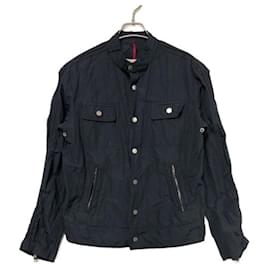Chaqueta Moncler M65 Azul Marino Algodón Nylon
