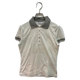 Polo Moncler Blanco de Algodón