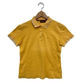 Polo Moncler Amarillo de Algodón
