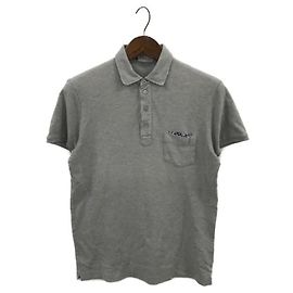 Polo Moncler Grigia in Cotone
