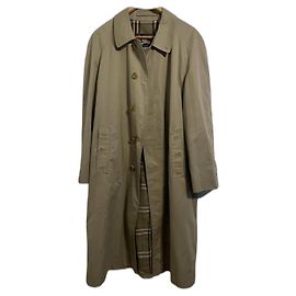 Gabardina Burberry Beige de Algodón