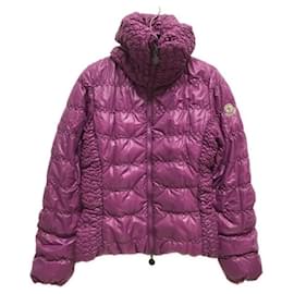 Plumífero Moncler Pearl morado de nylon