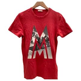 Moncler Hemd Rot Baumwolle