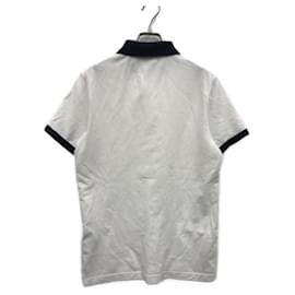Polo Moncler Bianca in Cotone