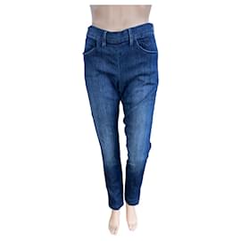 Vaqueros Acne Skin en denim azul