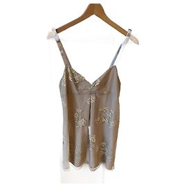 BURBERRY Top T.IT 42 Viscosa