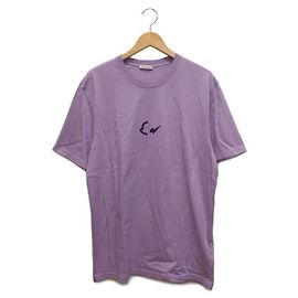 T-shirt Moncler Fragment Hiroshi Fujiwara Logo Viola Cotone