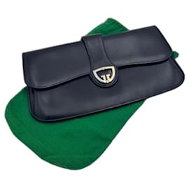 Pochette Gucci in pelle nera