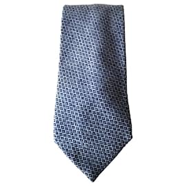 Cravatta Façonnable in cashmere blu
