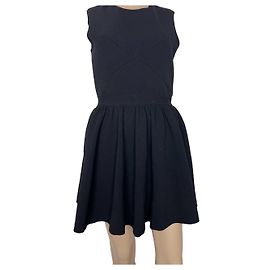 Mini abito nero senza maniche By Malene Birger