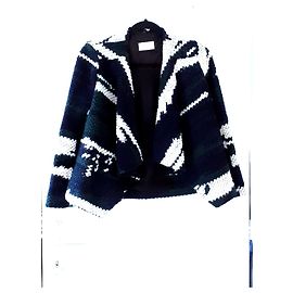 Ba&Sh Ixia long sleeve knit cardigan multi color