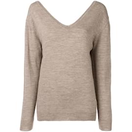 Maison Martin Margiela Beige Wool Sweater
