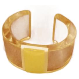 Bracciale ad anello Courréges giallo neon - Courreges