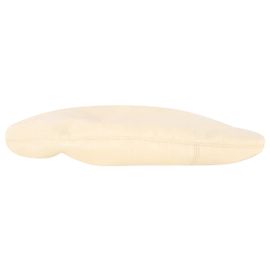 Berretto Nanushka Tarone in pelle vegana color crema